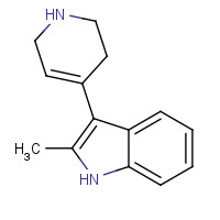 84461-65-4 2-methyl-3-(1,2,3,6-tetrahydropyridin-4-yl)-1H-indole chemical structure