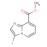 885276-95-9 methyl 3-iodoimidazo[1,2-a]pyridine-8-carboxylate chemical structure