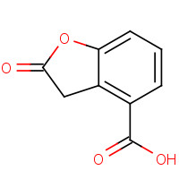 199122-01-5 2-oxo-3H-1-benzofuran-4-carboxylic acid chemical structure