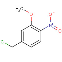 68837-96-7 4-(chloromethyl)-2-methoxy-1-nitrobenzene chemical structure