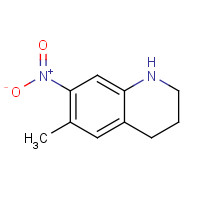 222832-59-9 6-methyl-7-nitro-1,2,3,4-tetrahydroquinoline chemical structure