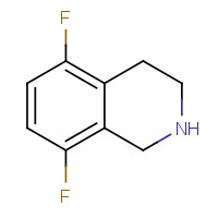 924307-79-9 5,8-difluoro-1,2,3,4-tetrahydroisoquinoline chemical structure