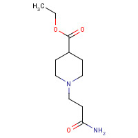 295357-58-3 ethyl 1-(3-amino-3-oxopropyl)piperidine-4-carboxylate chemical structure