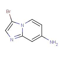 1092352-46-9 3-bromoimidazo[1,2-a]pyridin-7-amine chemical structure