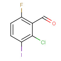 146137-84-0 2-chloro-6-fluoro-3-iodobenzaldehyde chemical structure