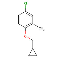 1103260-98-5 4-chloro-1-(cyclopropylmethoxy)-2-methylbenzene chemical structure