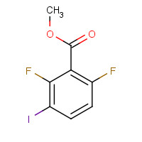 501433-14-3 methyl 2,6-difluoro-3-iodobenzoate chemical structure