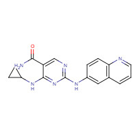 1198302-22-5 4-(cyclopropylamino)-2-(quinolin-6-ylamino)pyrimidine-5-carboxamide chemical structure