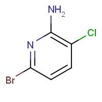 1060815-73-7 6-bromo-3-chloropyridin-2-amine chemical structure