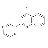 1330532-90-5 4-chloro-2-pyrazin-2-yl-1,8-naphthyridine chemical structure