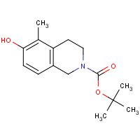 1165923-89-6 tert-butyl 6-hydroxy-5-methyl-3,4-dihydro-1H-isoquinoline-2-carboxylate chemical structure