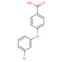 1145-58-0 4-(3-chlorophenoxy)benzoic acid chemical structure