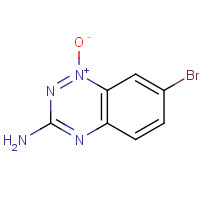 6298-38-0 7-bromo-1-oxido-1,2,4-benzotriazin-1-ium-3-amine chemical structure