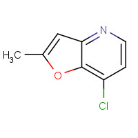 220992-40-5 7-chloro-2-methylfuro[3,2-b]pyridine chemical structure