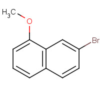 33295-53-3 7-bromo-1-methoxynaphthalene chemical structure
