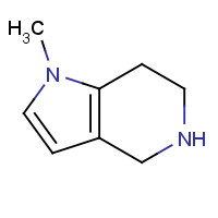 569351-26-4 1-methyl-4,5,6,7-tetrahydropyrrolo[3,2-c]pyridine chemical structure