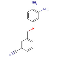 1262788-67-9 3-[(3,4-diaminophenoxy)methyl]benzonitrile chemical structure