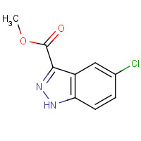 1079-46-5 methyl 5-chloro-1H-indazole-3-carboxylate chemical structure