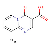 51991-93-6 9-methyl-4-oxopyrido[1,2-a]pyrimidine-3-carboxylic acid chemical structure
