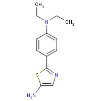 1542258-97-8 2-[4-(diethylamino)phenyl]-1,3-thiazol-5-amine chemical structure