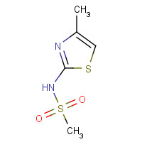 64932-38-3 N-(4-methyl-1,3-thiazol-2-yl)methanesulfonamide chemical structure