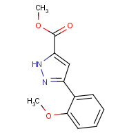 898052-17-0 methyl 3-(2-methoxyphenyl)-1H-pyrazole-5-carboxylate chemical structure