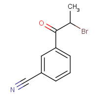 50916-36-4 3-(2-bromopropanoyl)benzonitrile chemical structure
