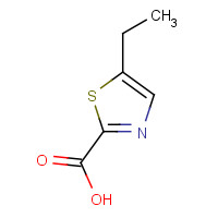 75954-20-0 5-ethyl-1,3-thiazole-2-carboxylic acid chemical structure