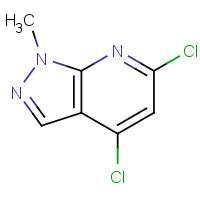 1227089-74-8 4,6-dichloro-1-methylpyrazolo[3,4-b]pyridine chemical structure