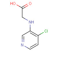 478361-31-8 2-[(4-chloropyridin-3-yl)amino]acetic acid chemical structure