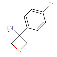 1349972-68-4 3-(4-bromophenyl)oxetan-3-amine chemical structure