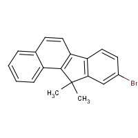 1198396-29-0 9-bromo-11,11-dimethylbenzo[a]fluorene chemical structure