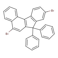 854952-90-2 5,9-dibromo-7,7-diphenylbenzo[c]fluorene chemical structure