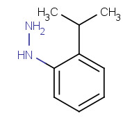 58711-28-7 (2-propan-2-ylphenyl)hydrazine chemical structure