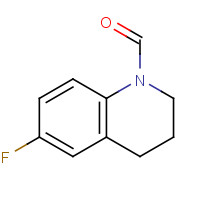 388078-32-8 6-fluoro-3,4-dihydro-2H-quinoline-1-carbaldehyde chemical structure