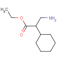 91370-48-8 ethyl 3-amino-2-cyclohexylpropanoate chemical structure