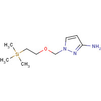 885325-91-7 1-(2-trimethylsilylethoxymethyl)pyrazol-3-amine chemical structure