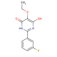 1303588-01-3 5-ethoxy-2-(3-fluorophenyl)-4-hydroxy-1H-pyrimidin-6-one chemical structure