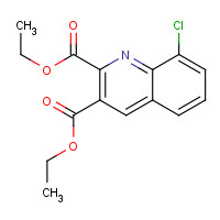 892874-60-1 diethyl 8-chloroquinoline-2,3-dicarboxylate chemical structure