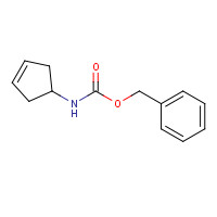 170708-34-6 benzyl N-cyclopent-3-en-1-ylcarbamate chemical structure