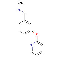 871825-60-4 N-methyl-1-(3-pyridin-2-yloxyphenyl)methanamine chemical structure