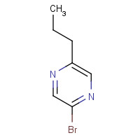 156573-08-9 2-bromo-5-propylpyrazine chemical structure