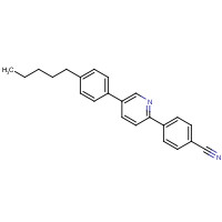99217-32-0 4-[5-(4-pentylphenyl)pyridin-2-yl]benzonitrile chemical structure