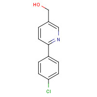 23148-55-2 [6-(4-chlorophenyl)pyridin-3-yl]methanol chemical structure