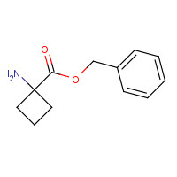 125483-56-9 benzyl 1-aminocyclobutane-1-carboxylate chemical structure