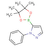 1238702-58-3 1-phenyl-5-(4,4,5,5-tetramethyl-1,3,2-dioxaborolan-2-yl)pyrazole chemical structure