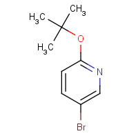 850495-91-9 5-bromo-2-[(2-methylpropan-2-yl)oxy]pyridine chemical structure