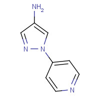 28466-04-8 1-pyridin-4-ylpyrazol-4-amine chemical structure