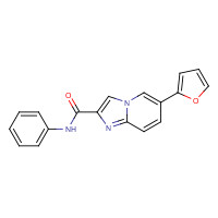 1167624-04-5 6-(furan-2-yl)-N-phenylimidazo[1,2-a]pyridine-2-carboxamide chemical structure