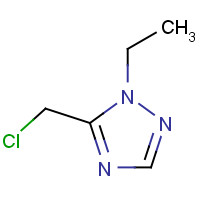 252750-52-0 5-(chloromethyl)-1-ethyl-1,2,4-triazole chemical structure